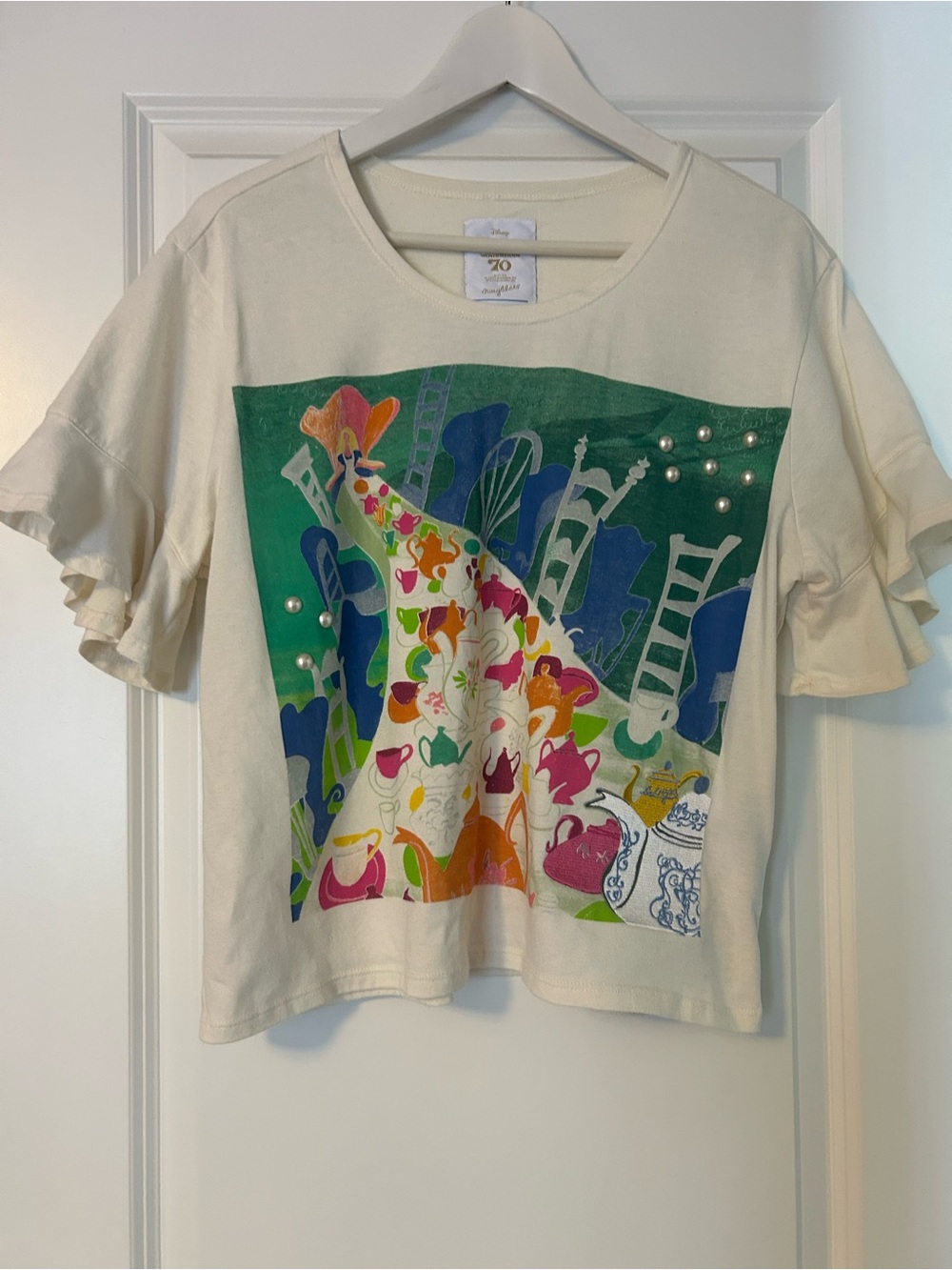 Disney Alice in Wonderland 70th Anniversary Her Universe Crop Top